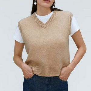 Everlane recycled cashmere sweater vest